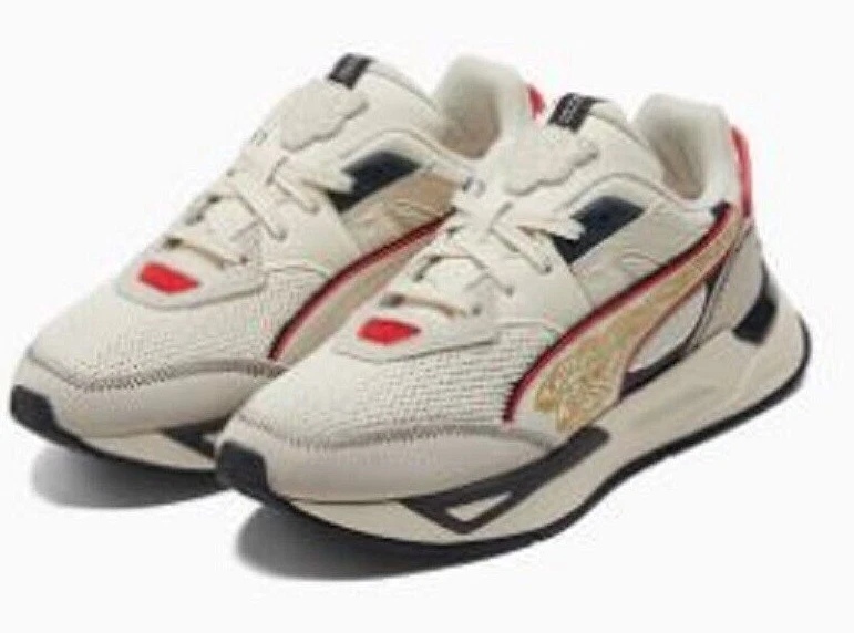 Puma Mirage Sports Shoes Cream Black Red 386941 01 Men s