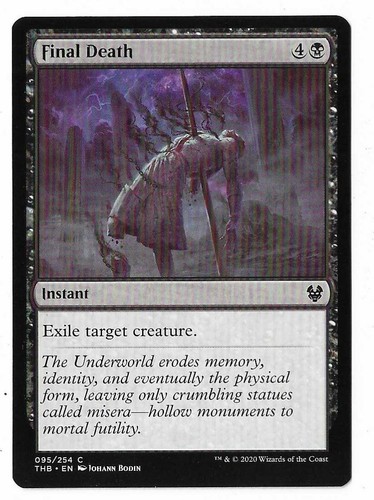 MTG Final Death Theros Beyond Death (THB) Common Magic Card #095/254 Unplayed - Picture 2 of 3