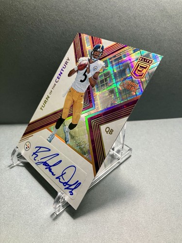 2017 R. JOSHUA DOBBS Donruss Elite Turn Of The Century Auto 08/25 Card# TC-8 - Picture 3 of 8