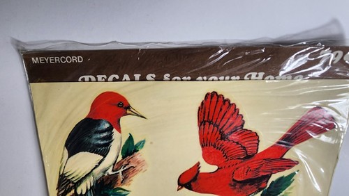 Vintage Meyercord Decals For Your Home 5 Bird Decals - Picture 2 of 8