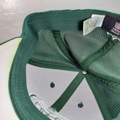 Gorra ajustada Reebok New York Jets S/M elástica Trucker verde ropa de equipo para adultos - Imagen 18 de 23