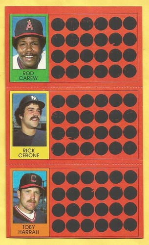 1981 Topps Scratchoffs 3 Card Panels Unscratched / You Pick The Cards - Bild 31 von 65