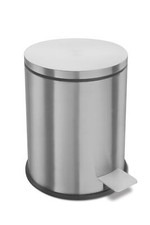 ZACK Edelstahl Badeimer Treteimer Abfalleimer 3 Liter matt VASCA 40300