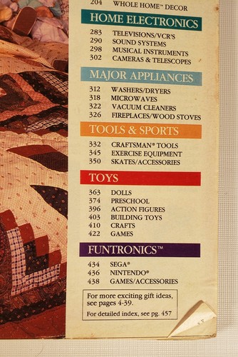 Sears 1995 Christmas Wish Book Catalogue Robocop VT Lego Genesis Barbie 95#2 - Foto 3 di 17