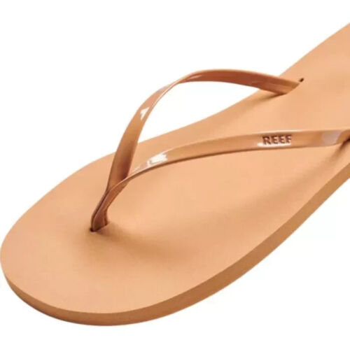 Woman Reef Bliss Nights Ultra Soft Cushion Footbed CJ3628 Natural Patent New - Picture 4 of 6