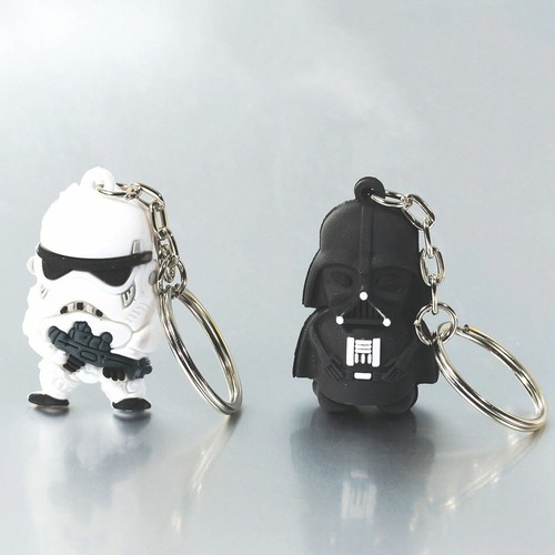 Star Wars SD Stormtrooper 1" KeyChain - Picture 3 of 3