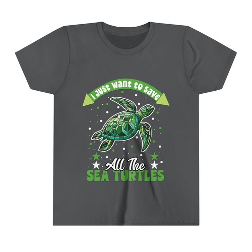 Save the Sea Turtles Kinder T-Shirt - weich, bequem und umweltfreundlich - Bild 2 von 7