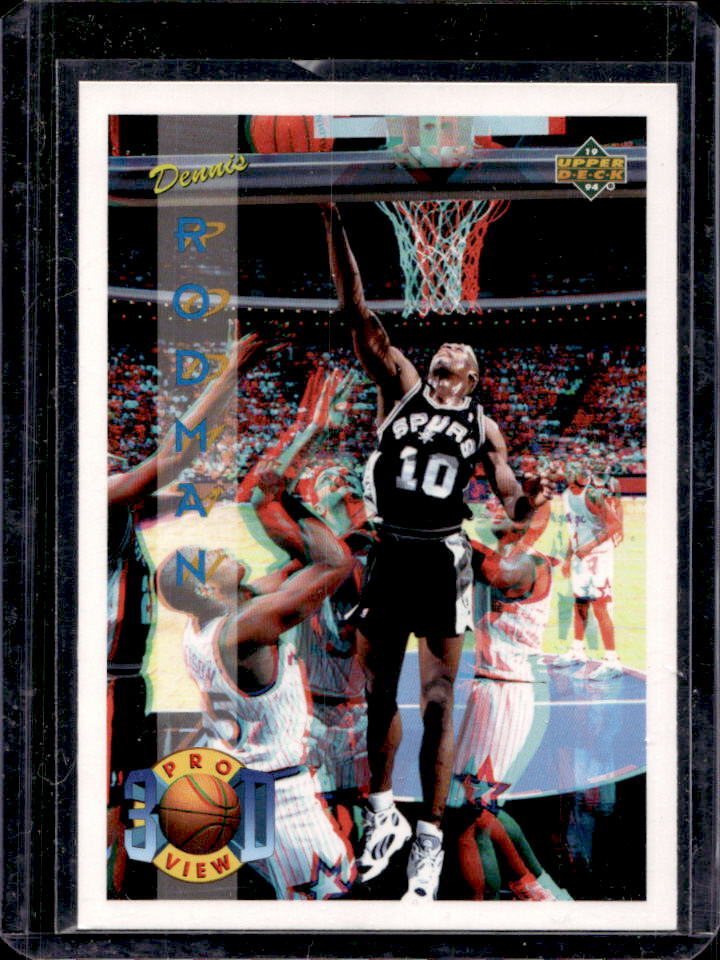 1993-94 Upper Deck Pro View Dennis Rodman #43 Spurs