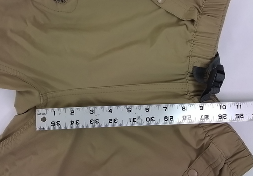 Patagonia Pants Kids Size L/12 Khaki Belted Pockets #J2885 - Picture 12 of 13