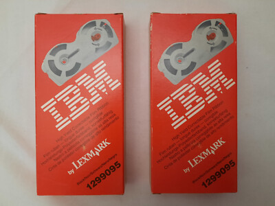 IBM High Yield Correctable Black Film Ribbon 1299095 | eBay