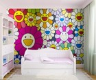 3D Cartoon Flower R11312 Wallpaper Wall Mural Self-adhesive Removable Luna