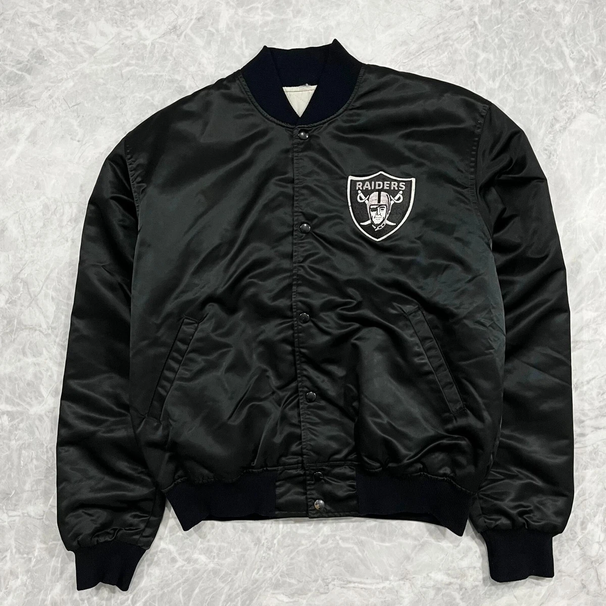 90s raiders starter jacket sale