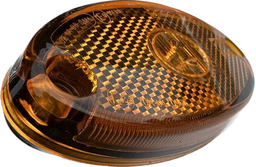 Aspock Flatpoint 2 Amber LED Marker Lights Lamp 12/24V 31-2309-087 ONE PAIR - 第 9/15 張圖片