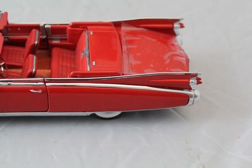 Franklin Mint 1959 Cadillac Convertible Biarritz Red LE RARE 1:24 0858/1500 - Picture 11 of 19