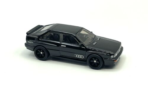 2024 Hot Wheels Audi '87 Sport Quattro Black #102 SUPER CUSTOM WHEEL SWAP by AEB - Picture 3 of 5