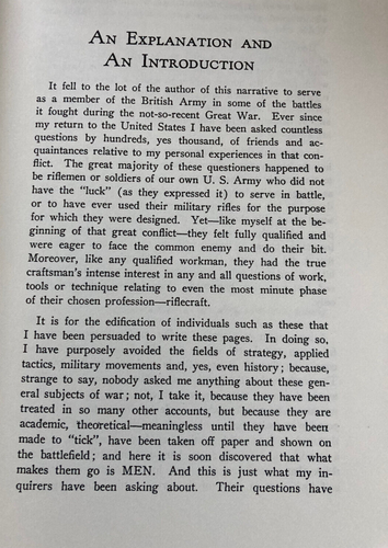 A Rifleman Went To War by Herbert W. McBride (reprint,) Hardcover - Picture 6 of 6