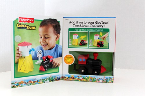GEOTRAX STEAMLINE STATION FISHER PRICE NEU AUSVERKAUFT - Bild 2 von 2