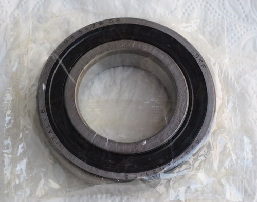 1x SKF 6209 Rillenkugellager Kugellager beidseitig gummierte Abdeckung - Bild 2 von 3