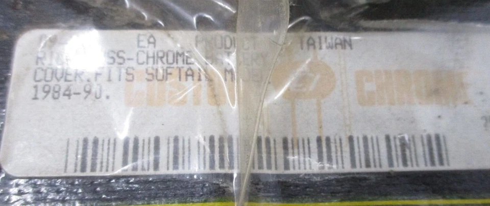 Custom Chrome Battery Cover Fits Softail '84-'90 Evolution RICK DOSS 09-150 - Image 3 of 4