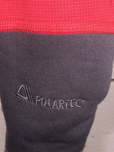 CHAQUETA POLARTEC L BEAN reflectante roja/gris para mujer talla mediana - Imagen 3 de 5