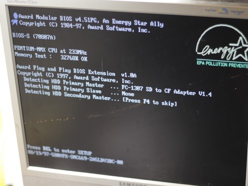 Placa madre Socket 7 AT EDO SD PCI ISA IDE FDD funcionando Aristo VIA VIB800DS - Imagen 2 de 6