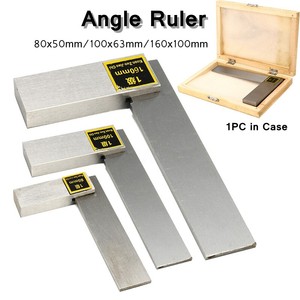4/'/' Machinist Square 90º Right Angle Engineer Carbon Steel Measure Tool