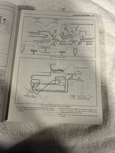 1981 Chevy IMPALA CAPRICE CAMARO MALIBU MONTE CARLO Service Shop Manual NEW - Picture 3 of 6