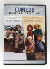 Grumpy Old Men & Grumpier Old Men Double Feature Comedy DVD 1995 PG13 Pre-Owned