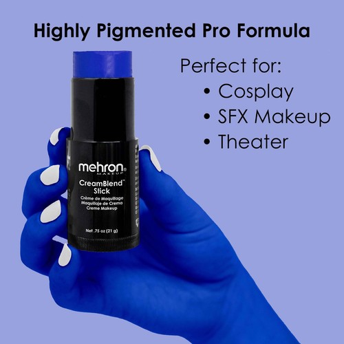 CreamBlend Stick Mehron theatrical makeup face paint beauty fashion cosmetic TV - Picture 22 of 93