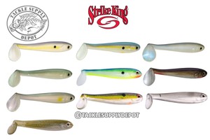 Strike-King-Shadalicious-Swimbait-Paddle-Tail-4-5in-6pk-Pick