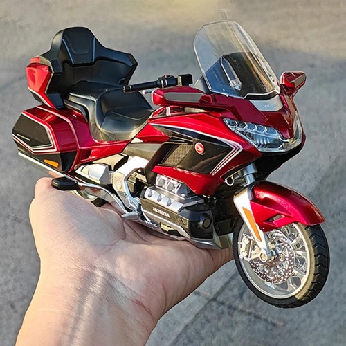1:11 Honda Gold Wing GL800 2021 Alloy Die Cast Motorrad Modellfahrzeug - Bild 16 von 30