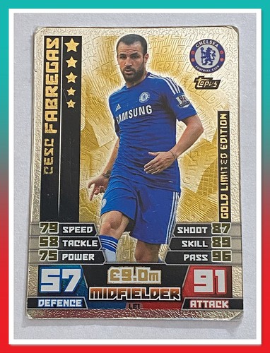 14/15 Topps Match Attax Premier League Trading Cards -100 Club & Limited Edition - Picture 45 of 78