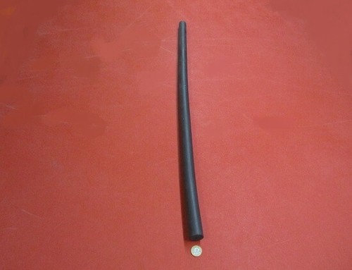 Neoprene Tube Black 75A 1 1/4" OD x 1/4" ID x 1/2" Wall x 36" Length - Picture 6 of 12