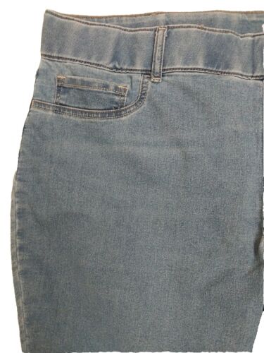 Lee Stretch Denim Women's Jeggings Jeans Size 2XL Blue Antique Indigo Wash 5L26 - Picture 4 of 9