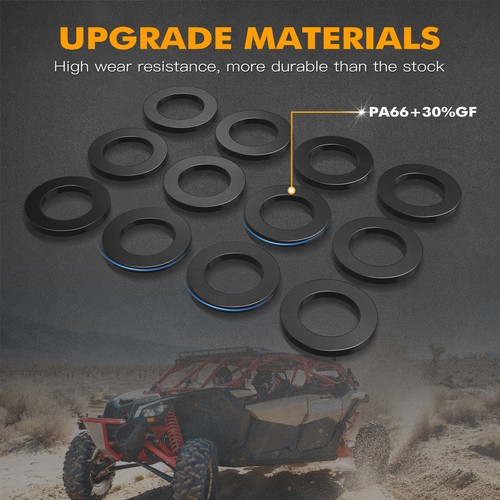 NICECNC 12 PIEZAS Juntas de embrague arandela de empuje para Can-Am Commander 1000R 2021-2023 - Imagen 3 de 4