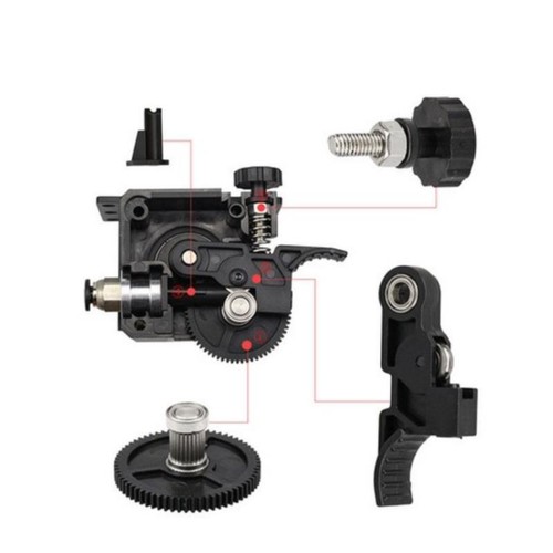 Titan Extruder For V6 Bowden Mounting Bracket 1.75mm Filament 3D Printer Pa' _yi - Afbeelding 3 van 6