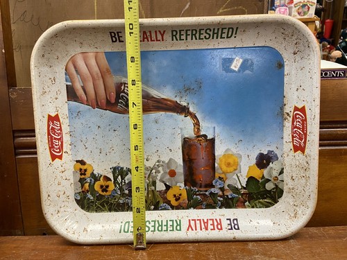 Bandeja publicitaria de lata de Coca-Cola - Imagen 4 de 6