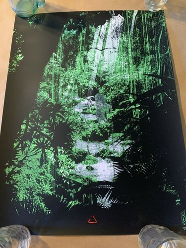 Predator by Tsuchinoko Screen Print Limited Edition of 135 Appr. 18" x 24" Rare - Picture 2 of 5