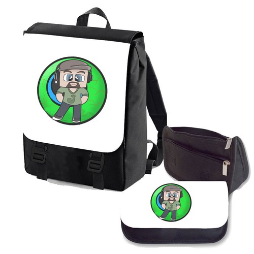 Jacksepticeye Double Pack Sac à dos sactrousse Jack Eye figure BagBase afficher le titre d'origine Jacksepticeye Double Pack Sac à dos sactrousse Jack Eye figure BagBase afficher le titre d'origine