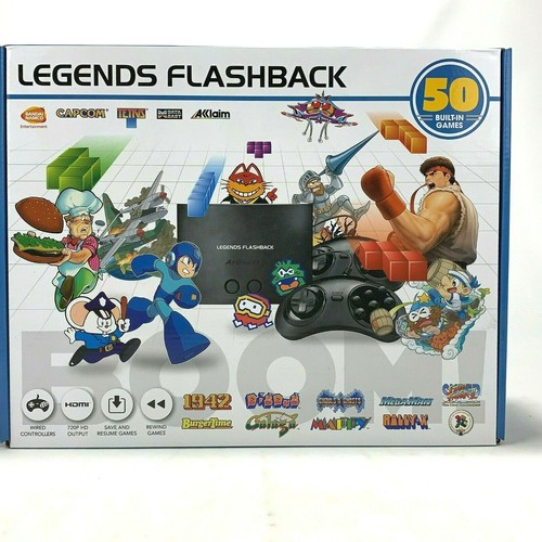 AtGames FB8650 Legends Flashback Zone 50 Built In Games Gaming Console - Picture 1 of 6