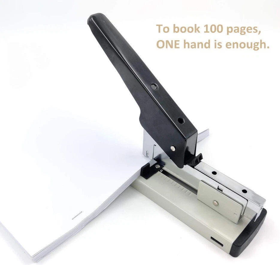100 Sheet Heavy Duty Stapler with 1000 Staples High Capacity Large Paper Staple - Image 4 of 4