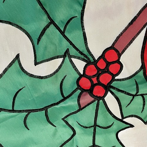 Outdoor Garten Hof Flagge rot Kardinal Winter Weihnachten Stechpalme Beere Nylon 28x40" - Bild 4 von 15