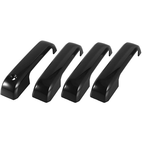 4PCS Black Door Handle Covers For 2017-2022 Ford F250 F350 F450 Super Duty G11 - Picture 3 of 7