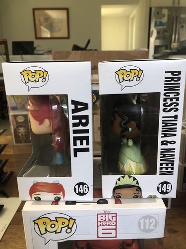 Lot Of 6 New Retired Funko Pop Disney Ariel #146 #149 #158 Limited Vaulted Rare - Picture 15 of 18