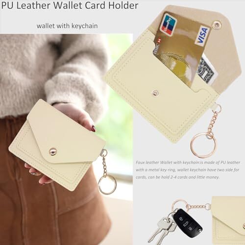 Wristlet Bracelet Wallet Keychain Slicone Bead Bangle Key Brown Rhinoceros - Bild 4 von 7