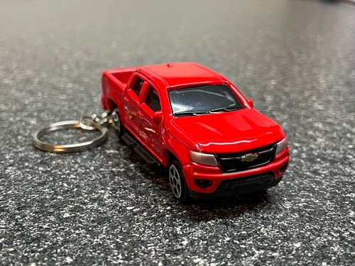 Chevy Colorado Truck Keychain Red Hot Wheels Matchbox - Bild 1 von 4