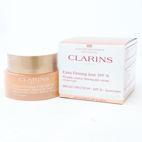 Clarins Extra-Firming Jours Spf 15 All Skin Types  1.7oz/50ml New With Box - Picture 1 of 3