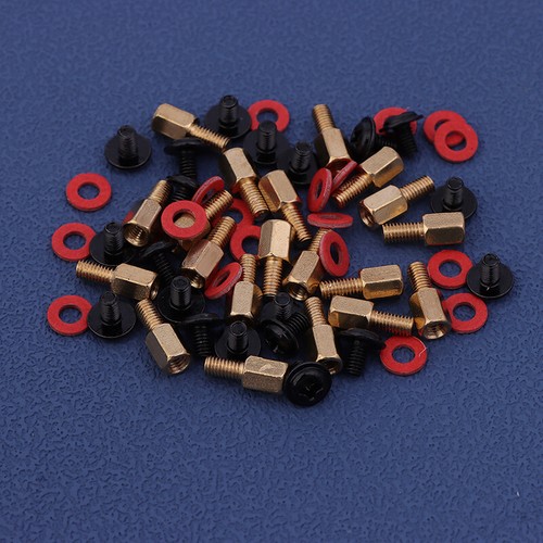 60Pcs PC Case Fans 6.5MM Motherboard Riser+20Pcs Screws+20Pcs Washers Gasket - Afbeelding 6 van 12