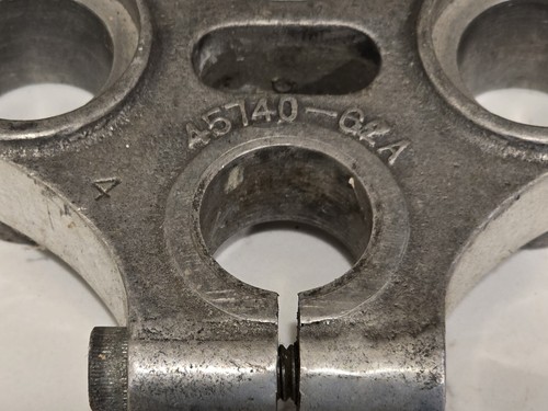 HARLEY Shovelhead sportster FX top triple tree 45740-62A 900 1000 iron head - Picture 4 of 6
