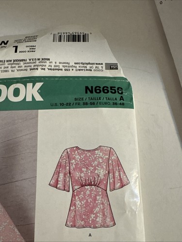 Lot Of 3 Tops And Dresses Pattern Simplicity, McCalls & Newlook F2 - Picture 8 of 14